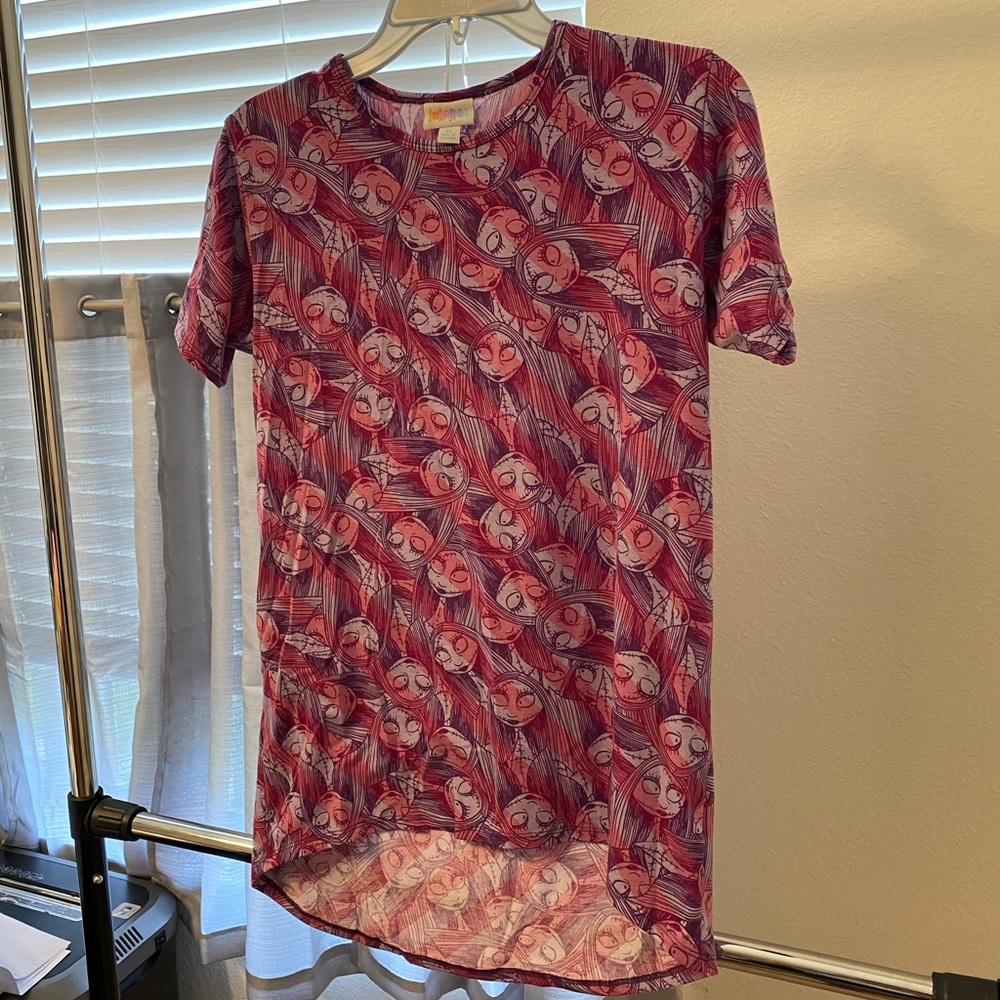 LulaRoe Nightmare before Christmas Sally Shirt